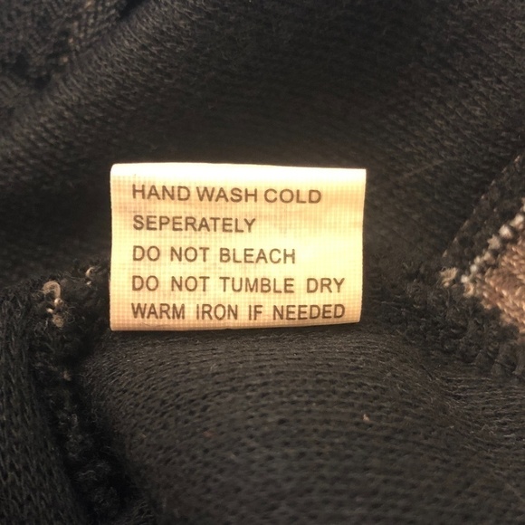 True Rock Full Zip Up Brown and Black Cardigan NWT - Picture 3 of 7